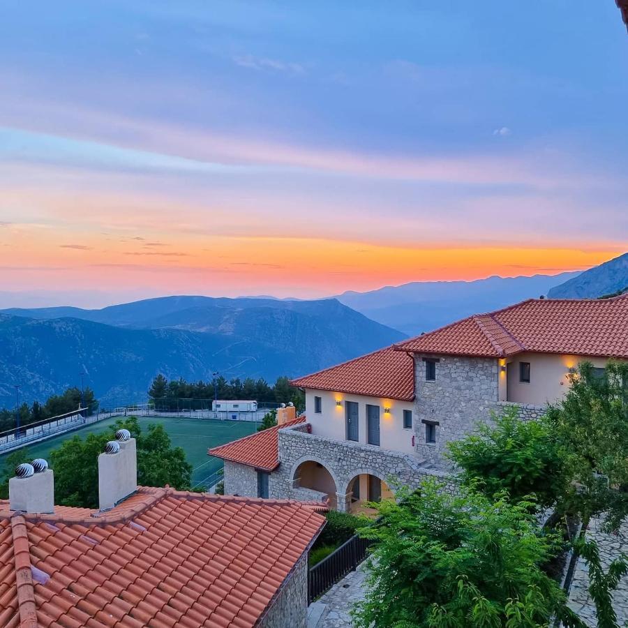 Aegli Arachova Hotel Buitenkant foto
